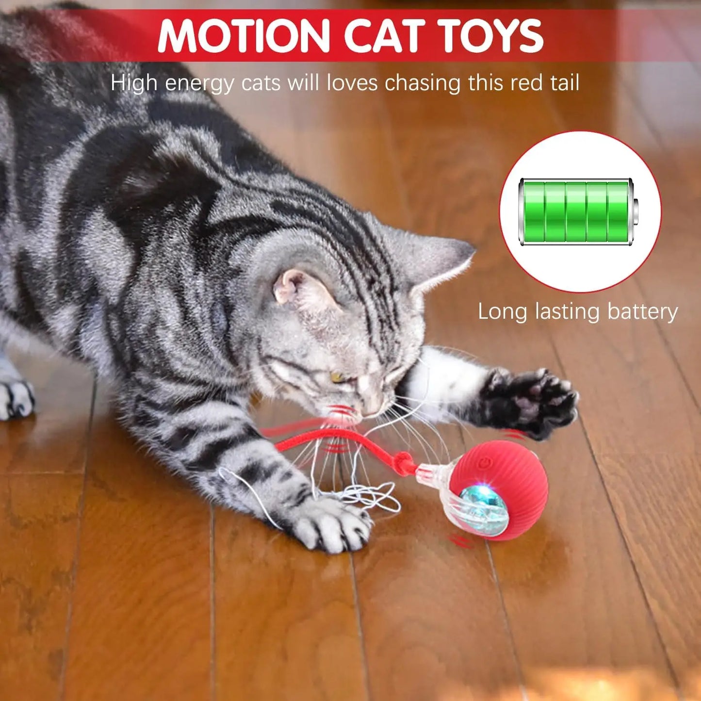 Interactive Rolling Cat Ball Dog Toys