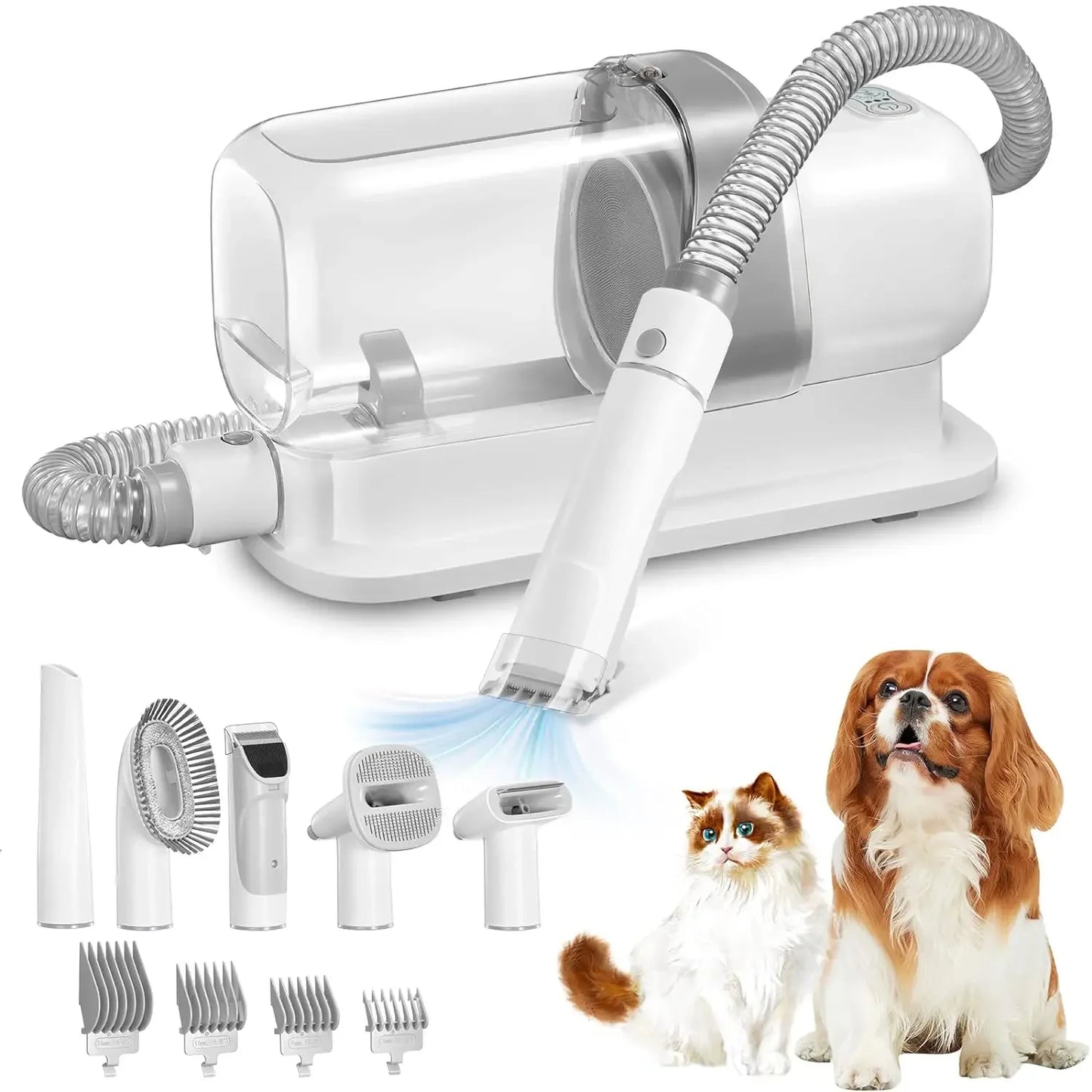 Pet Hair Dust Cup Dog Brush Vacuum