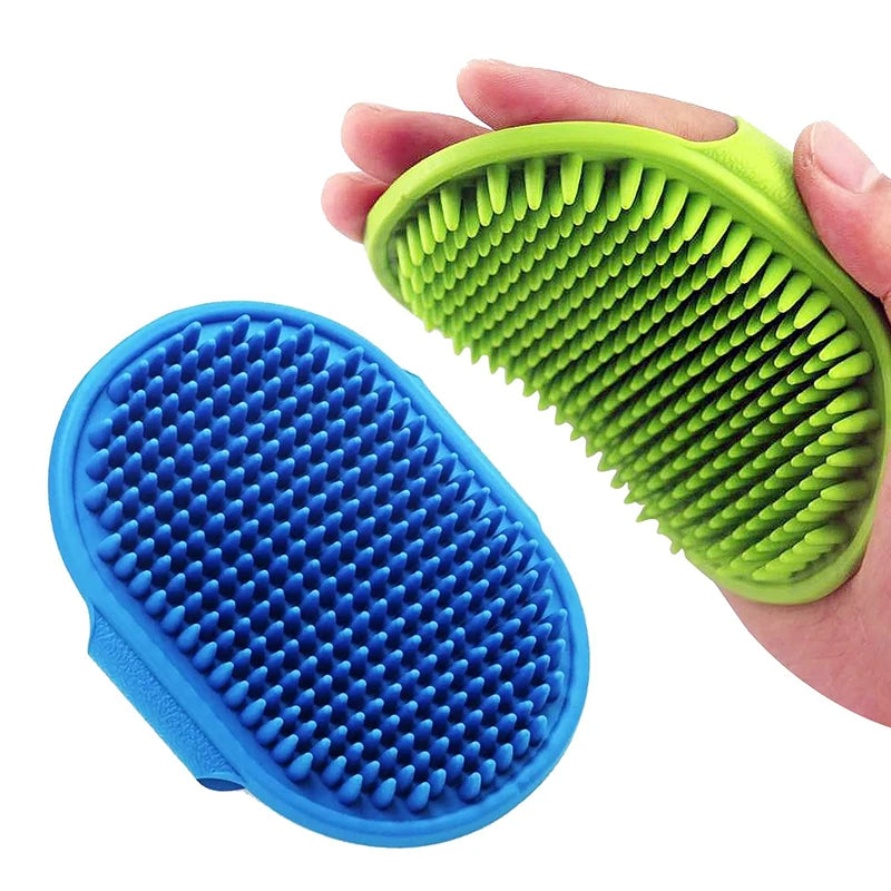 Pet Shampoo Comb Soft Rubber