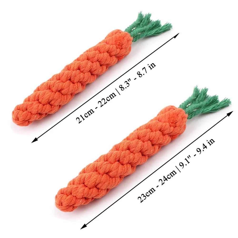 Carrot Dog Bite Rope