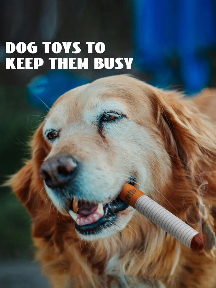 Creative Cigarette Dog Voice Toy