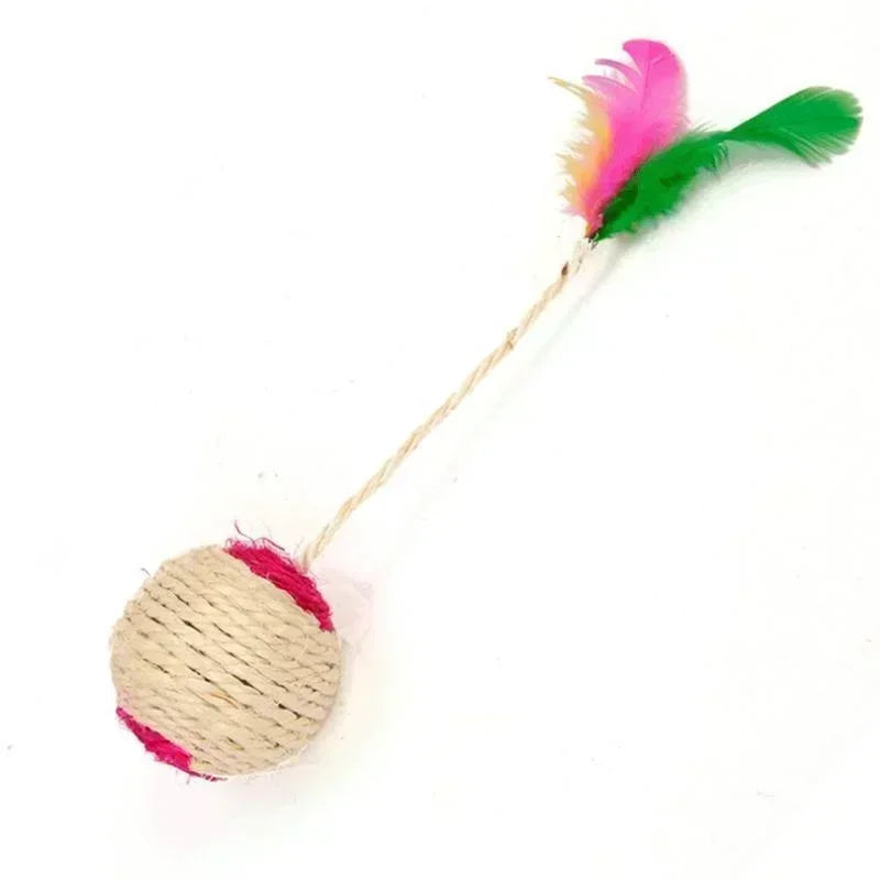 Sisal Scratching Ball Training Interactive Toy