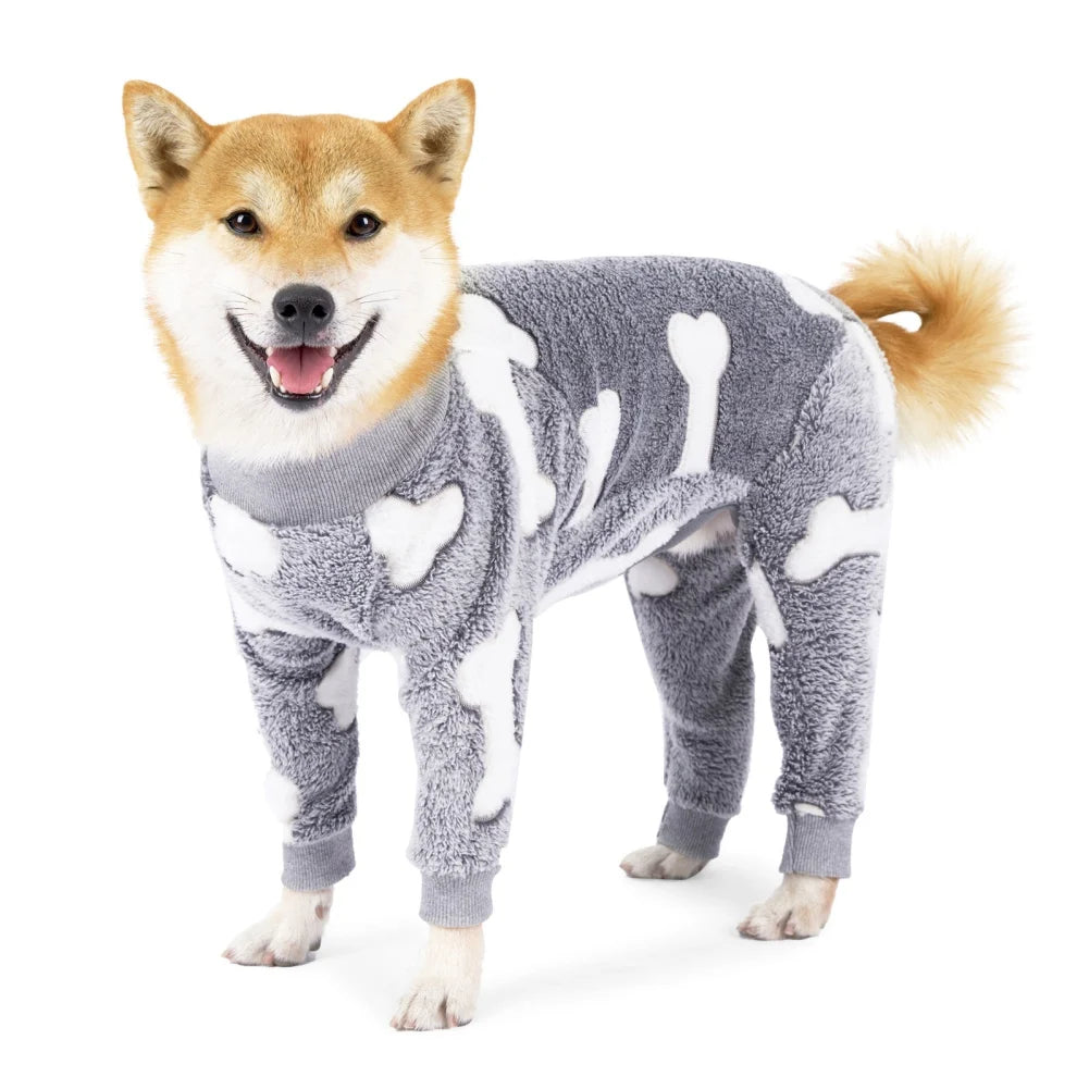 Winter Pet Dog Jumpsuit Clothes