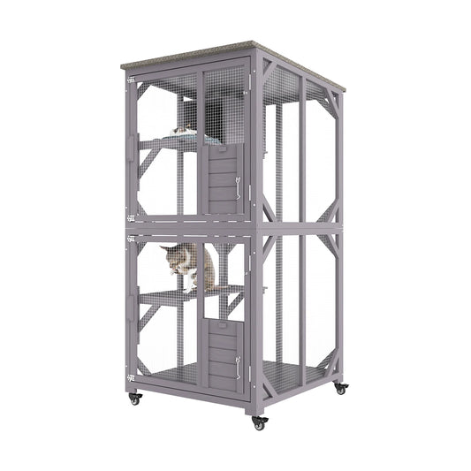 3/7 Tier Large Catio Playpen House