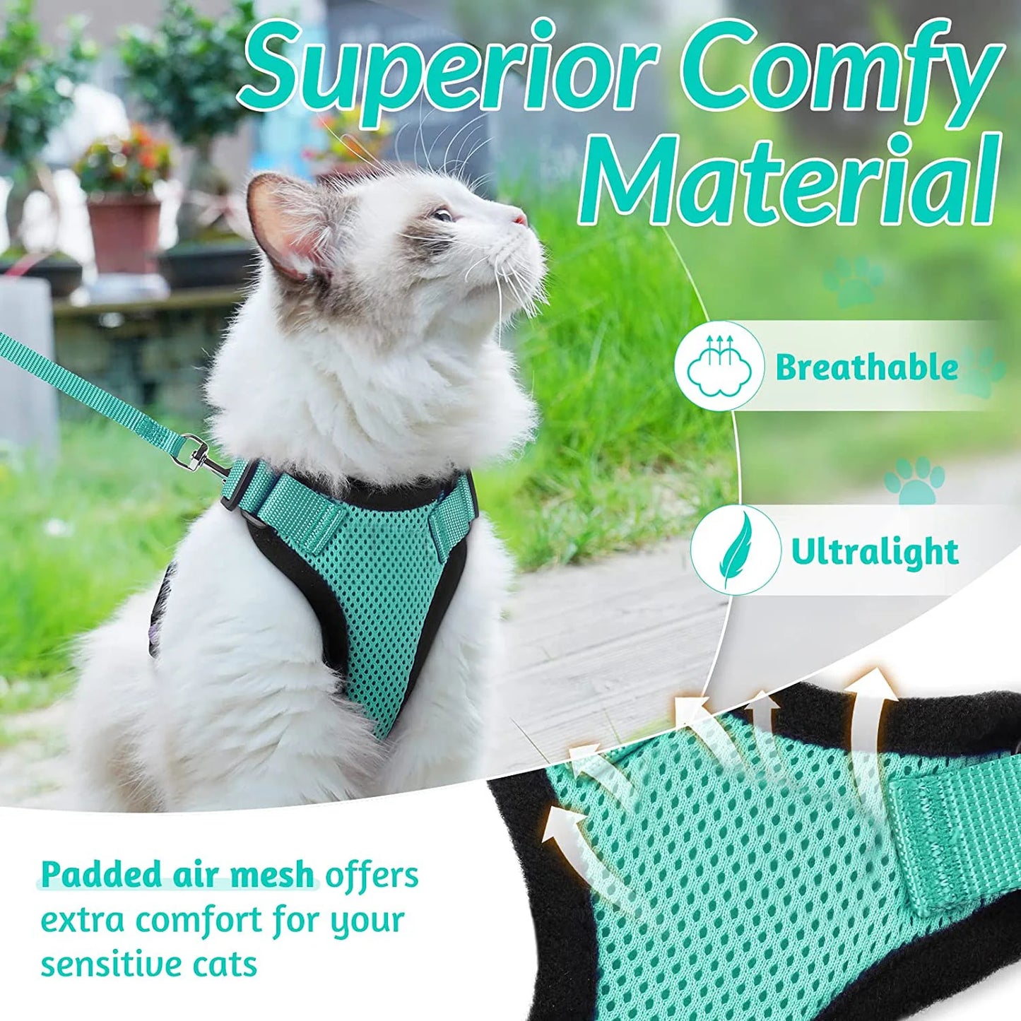 Cat Harness And Leash