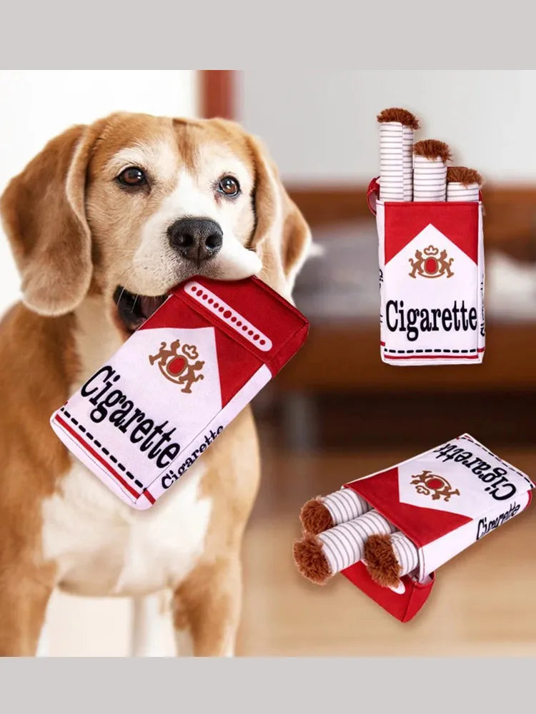 Creative Cigarette Dog Voice Toy