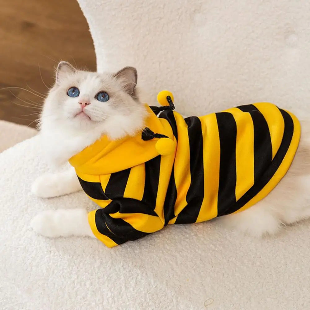 Bee Pet Coat Apparel Outfit